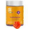 Jelly Pills Gummies 14 Multivitamine e Minerali Bambini - 70 Gummies Vegane per 2 mesi - Senza Zuccheri Aggiunti - Con Vitamine A, B, C, D, E + Zinco + Biotina - Gusto Fragola Naturale