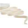 Furlanis - Nastro Doppio Raso, Tessuto Italiano - Avorio, 16 mm x 50 m