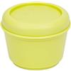 MILAN® Contenitore per alimenti rotondo 0,25l giallo, serie SUNSET