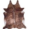 LaVelahome Tappeto Cavallino Sintetico Scamosciato 125x155 cm - Effetto Pelle Stampata in Digitale HD - Tappeto Moderno Finta Pelle per Soggiorno Camera da Letto Design Elegante (Cavallo)