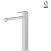 Newform - Ergo Q miscelatore alto per lavabo d'appoggio senza scarico 66419