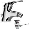 Paini Miscelatore per bidet Paini Creta con scarico automatico 42CR306