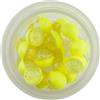 Berkley PowerBait Power Clear Eggs - Esca galleggiante per la pesca, colore: argento/giallo chiaro, profumo e sapore irresistibili, presentazione naturale, ideale per trote, Steelhead, salmone e altro