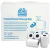 Double Dragon Rotoli di Carta Termica 57 x 30 mm per Scontrini PDQ | Senza BPA | Compatibili con SumUp, Ingenico, PayZone, Verifone, Clover Printers, Zettle Terminals - 20 Rotoli