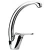 Paini Miscelatore per lavello Paini Pilot con canna alta in ottone 04CR570P1
