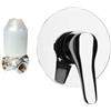 Paini Miscelatore Monocomando per doccia Paini Pilot ad incasso cromato 04CR690P1