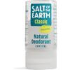 Salt of the Earth, Deodorante Naturale in Cristallo, Classico, Inodore, Senza Profumo - Vegano, Protezione a Lunga Durata, Approvato da Leaping Bunny - 90g