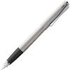 Lamy studio brushed - penna con corpo elegante in metallo - clip elica, pennino in acciaio M - cartuccia d'inchiostro T 10 blue incl.