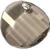 Rayher 14376861 e cristallo - ciondolo Swarovski, 28 mm, Dose 1 pezzo, Twist, Silver Shadow
