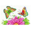 DMC Kit per Punto Croce, 14 Punti, Motivo: Giardino delle Farfalle, Altro, Multicolore, 17.78x21.59x0.63 cm