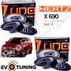 Hertz Kit 4 Altoparlanti Casse Hertz Ovali 6X9" Anteriori+Posteriori per Fiat Freemont