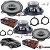 HERTZ Kit 4 Casse Altoparlanti Hertz x 130 Anteriori e Posteriori per Renault Megane 3