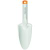 Fiskars Trapiantatore per piantare e trapiantare, Lunghezza: 29,1 cm, Bianco/Arancione, FiberComp/Acciaio di qualità, Light, 1027032