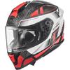PREMIER Casco Premier Hyper Carbon 22.06 TK 92 rosso bianco