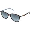 Ray-Ban Leonard RB2193 13163M | Occhiali da Sole Graduati o Non Graduati | Prova Online | Unisex | Plastica | Quadrati | Marrone, Havana | Adrialenti