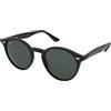 Ray-Ban RB2180 - 601/71 | Occhiali da Sole Graduati o Non Graduati | Prova Online | Unisex | Plastica | Tondi, Panthos | Nero | Adrialenti