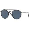 Ray-Ban RB3647N 002/R5 | Occhiali da Sole Graduati o Non Graduati | Prova Online | Unisex | Metallo | Tondi | Nero | Adrialenti