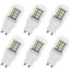 SCNNC Lampadina LED GU10 Tubo 4W AC 230V, 400LM Bianco Freddo 6000K, Non Dimmerabile, Equivalenti Alogene 40W, 24 SMD 5730 LED GU10 Tubo per Plafoniera, Applique, 6 Pezzi