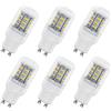 SCNNC Lampadina LED GU10 Tubo 4W AC 230V, 400LM Bianco Naturale 4000K, Non Dimmerabile, Equivalenti Alogene 40W, 24 SMD 5730 LED GU10 Tubo per Plafoniera, Applique, 6 Pezzi
