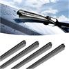 CGEAMDY 4 PCS Ricariche per Spazzole Tergicristallo Del Parabrezza, Senza Telaio Strisce di Gomma, Universale Disossata, Anteriore per Automobile Pioviglio Porta (80CM)