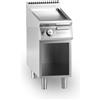 Ristosubito Fry top elettrico piastra liscia cromata MDLR Vano aperto Modello CL7040FTESCR