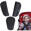 Generic Coprispalla per passeggino - Spalla cuscino 3 pezzi, parti di ricambio,Copri imbottiti con spalline imbottite, parti di ricambio per cavallo anteriore per tutti i seggiolini auto