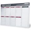 Grupo Erik: Planning da Tavolo A4 Weekly Planner settimanale con 54 fogli a strappo, 21 x 29,7 cm, Agenda Organizer in inglese, To Do List da scrivania