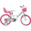 Dino Bikes 156 N-HK - Hello Kitty Bicicletta, 16 Pollici