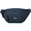 Larkson Marsupio Donna e Uomo Blu - Ole - Cintura Borsa a Tracolla per Festival e Sport - Piccolo Bum Bag Borsellino da Viaggio - Idrorepellente