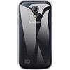 Shantime Custodia per Samsung Galaxy S4 Mini, cover posteriore in TPU antiurto in silicone anti-impronte per Samsung Galaxy i9190 (4,30 pollici) (trasparente)