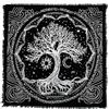 INDIAN CONSIGNERS Stella albero della vita Tovaglia d'altare Stregoneria Stregoneria Tovaglia Alter Sacra Copritavolo Spirituale Sillabare Strega Diffusione dei Tarocchi 18