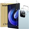 iVoler 2 Pezzi Pellicola Vetro Temperato per Xiaomi Pad 6, con 2 Pezzi Pellicola Fotocamera, Pellicola Protettiva Protezione per Schermo Anti Graffio, Durezza 9H, Senza Bolle