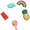 Crocs Decorazione scarpe Jibbitz 5 pezzi, Personalizza con Jibbitz per Crocs Happy Candy One-Size