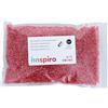 INNSPIRO Rocchetto di vetro cilindro mini rosso diam. 2 x 2 mm. 500 g.