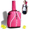 Otaro Zaino da tennis per bambini Premium - Rosa | Design innovativo e finiture di qualità | Sostenete una start-up tedesca | Niente più caos nella borsa da tennis