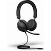 Jabra GN Cuffie Jabra gn Evolve2 40 SE Usb-C UC stereo Nero [24189-989-899]