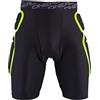 O'NEAL | Protezioni-Pantaloncini | Motocross Enduro Moto | Schiuma Eva ad Alta densità Durevole, Cuscinetti di Ventilazione integrati, Elastico in Vita | Trail Short | Adulto | Nero Lime | Taglia M