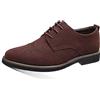 Aro Lora Scarpe da sposa da uomo Brogue Scarpe da tuta Derby con lacci Oxfords Classic Business Scarpe, marrone, 41 EU