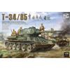 BORDER MODEL T34/85 W/5 RESIN FIGURES 1/35 COD.BT027