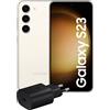 Samsung Smartphone Samsung Galaxy S23 6.1 SM-S911B a doppia SIM 5G 8GB/256GB/And13/3900mAh Bianco Crema
