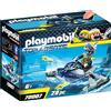 Playmobil Top Agents 70007, Moto d'Acqua Shark Team per Bambini dai 4 Anni