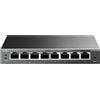 TP-Link TL-SG108PE switch di rete Gestito L2 Gigabit Ethernet (10/100/1000) Supporto Power over (PoE) Nero
