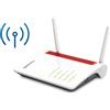 AVM FRITZ!Box 6850 LTE router wireless Gigabit Ethernet Dual-band (2.4 GHz/5 GHz) 4G Rosso, Bianco
