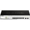 D-Link DGS-1210-10P switch di rete Gestito L2 Gigabit Ethernet (10/100/1000) Supporto Power over (PoE) 1U Nero