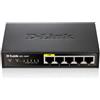 D-Link DES-1005P switch di rete Non gestito Supporto Power over Ethernet (PoE) Nero