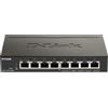 D-Link DGS-1100-08PV2 switch di rete Gestito L2/L3 Gigabit Ethernet (10/100/1000) Supporto Power over (PoE) Nero