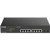 D-Link DGS-1100-10MPV2 switch di rete Gestito L2 Gigabit Ethernet (10/100/1000) Supporto Power over (PoE) 1U Nero
