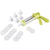 Yoko Design - 1264 - Stampo per Biscotti in ABS/PS/Polipropilene, 25 x 16 x 6 cm, Colore: Verde