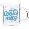 Thumbs Up! Cooks Mug Tazza in Vetro, Vetro, Trasparente, 12.5x11.5x9 cm