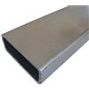 B&T Metall Tubo rettangolare in acciaio zincato, 60 x 30 x 3,0 mm, in lunghezze da 500 mm + 0/-5 mm, tubo piatto ST37, nero, profilo cavo grezzo, acciaio zincato